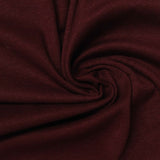 Polyester Viscose Stretch Rib Knit Fabric, 205 gsm, 158 cm — Red — photo 1
