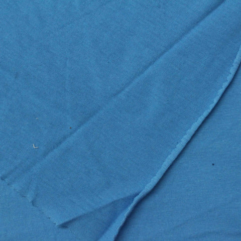 100% Cotton Jersey Knit Fabric, 145 gsm — Blue