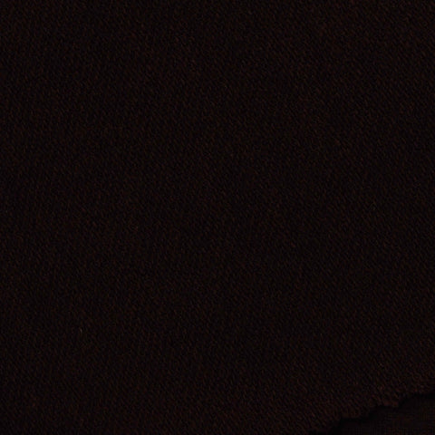 Cotton Polyester Stretch French Terry Fabric, 250 gsm, 180 cm — Brown