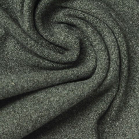 Dark Grey Marl Velvet, Polyester, 210 gsm