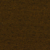 Brown Marl Interlock Knit, Cotton-Poly — photo 1