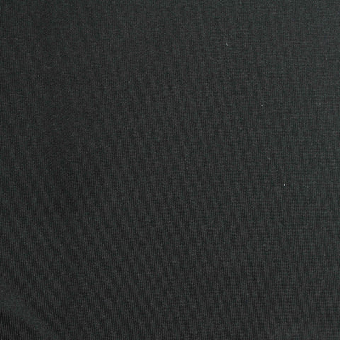 Polyester Stretch Scuba Knit Fabric, 300 gsm, 150 cm — Black