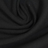 Polyester Viscose Stretch Woven Fabric, 218 gsm, 150 cm — Black, ref EF-247607 — photo 1