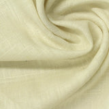 Slub Viscose Linen Woven Fabric, 185 gsm, 134 cm — Khaki — photo 1