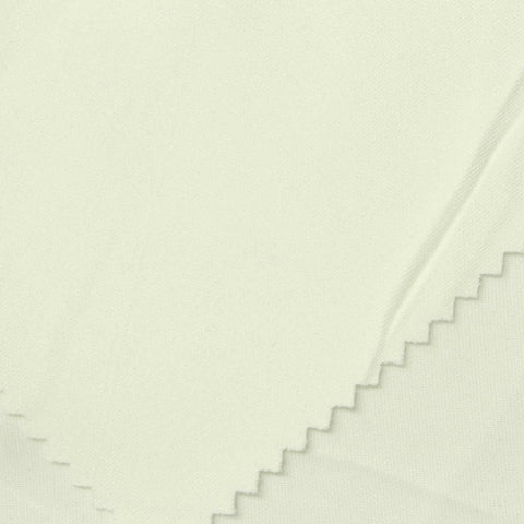 Polyester Stretch Scuba Knit Fabric, 320 gsm, 160 cm — White, ref EF-248410