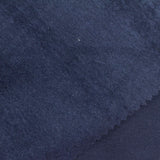 Dark Blue Marl Velvet, Poly-Cotton — photo 1