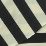 Black Horizontal-Stripe Jersey Knit, Tencel Lyocell, 230 gsm, 165 cm, ref EF-274503 — photo 1