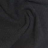 100% Polyester Knit Fabric, 270 gsm, 150 cm — Black, ref EF-268480 — photo 1