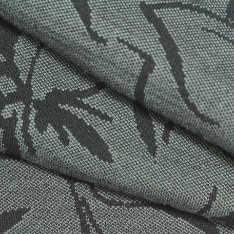 Light Grey Abstract Jacquard, Poly-Viscose, 516 gsm