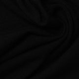 Modal Stretch Jersey Knit Fabric, 200 gsm, 180 cm — Black — photo 1