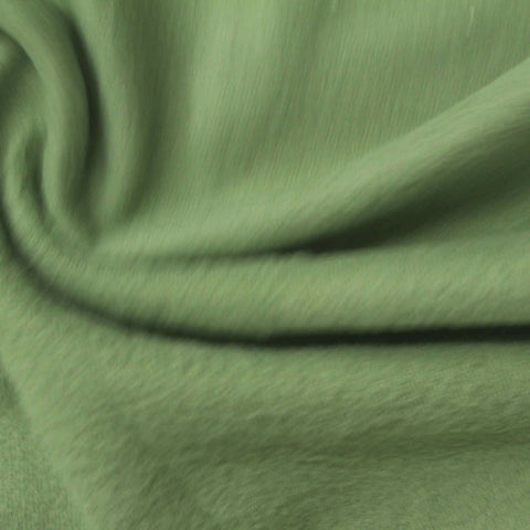 100% Polyester Fleece Fabric, 183 gsm, 160 cm — Green