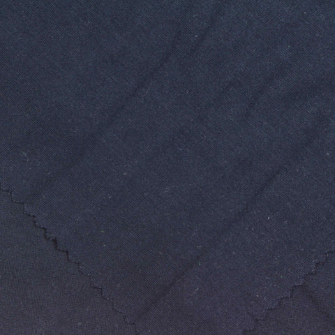 Viscose Nylon Stretch Ponte Knit Fabric, 360 gsm, 160 cm — Navy