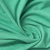 Light Green Marl Jersey Knit, Poly-Cotton, 165 gsm — photo 1