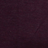 Dark Plum Marl French Terry, Cotton-Poly — photo 1
