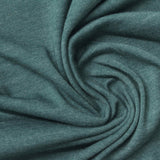 Teal Marl Jersey Knit, Cotton-Poly, 176 gsm — photo 1