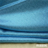 Polyester Viscose Metallic Woven Fabric, 140 gsm, 145 cm — Blue — photo 1