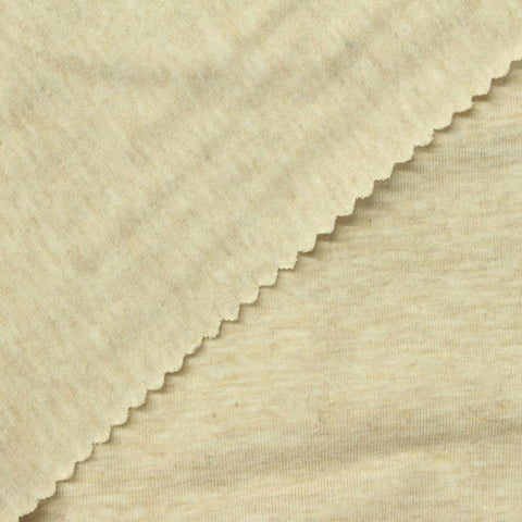 Cotton Modal Stretch Jersey Knit Fabric, 185 gsm, 160 cm — Beige