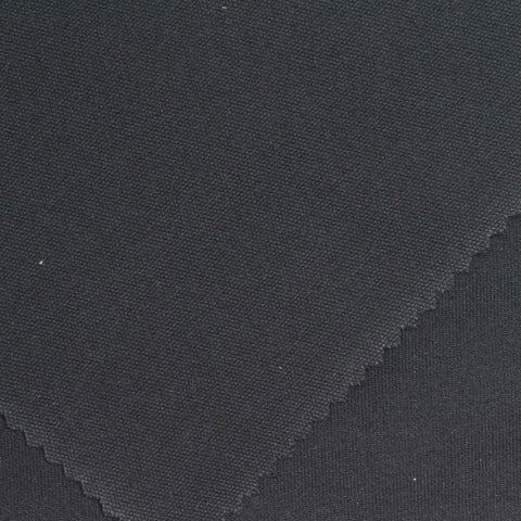 Polyester Cotton Stretch Piqué Knit Fabric, 240 gsm, 170 cm — Navy
