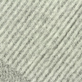 Heather Grey Marl Rib Knit, Viscose-Poly, 210 gsm, 155 cm — photo 1