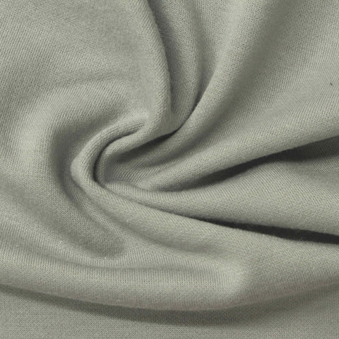 Sage Ribbed Rib Knit, Cotton-Poly