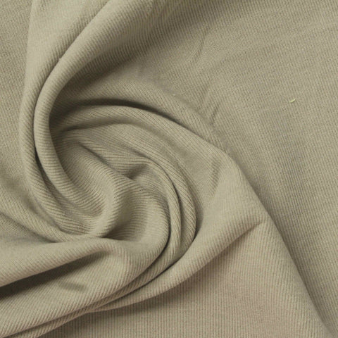 Rib Knit Fabric, 230 gsm, 175 cm — Khaki