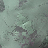 Green Tone-on-Tone Jacquard, Poly-Viscose, 91 gsm — photo 1