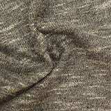 Black Marl Interlock Knit, Viscose-Poly — photo 1