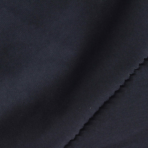 100% Cotton Jersey Knit Fabric, 173 gsm, 170 cm — Navy