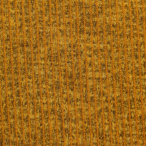Brown Heather Interlock Knit, Polyester