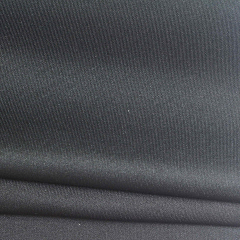 Polyester Modal Stretch Scuba Knit Fabric, 240 gsm, 160 cm — Grey