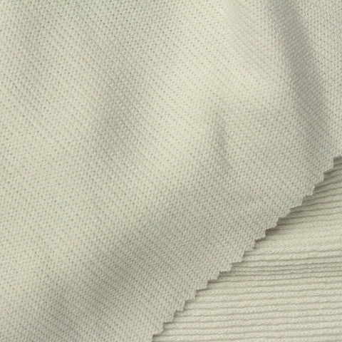 Polyester Viscose Stretch Knit Fabric, 260 gsm, 153 cm — Beige