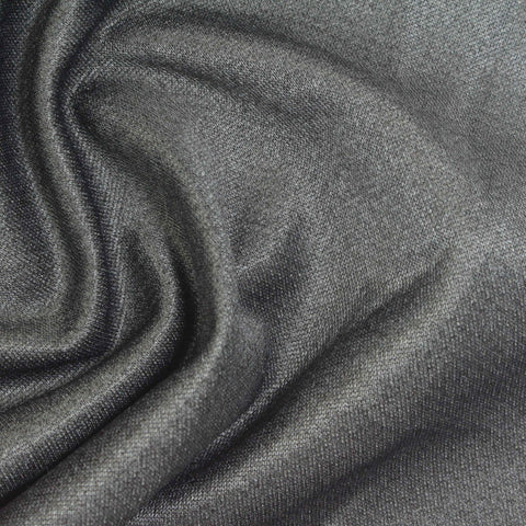 Grey Marl Interlock Knit, Polyester, 240 gsm