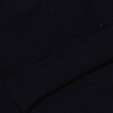 Jacquard 100% Cotton Knit Fabric, 172 gsm, 150 cm — Black — photo 1