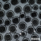 Black Circles Satin — photo 1