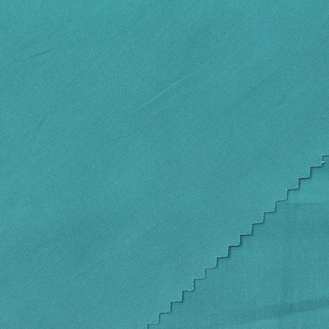 Teal Poplin, Cotton