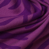 Purple Zebra French Terry — photo 1
