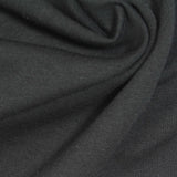 Cotton Polyester French Terry Fabric, 250 gsm, 180 cm — Black — photo 1