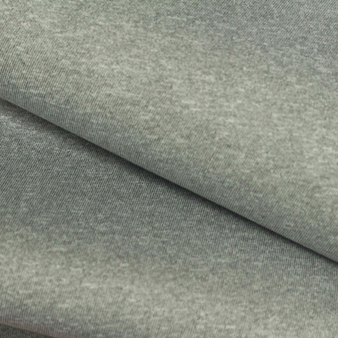 Heather Grey Marl Scuba Knit, Polyester, 410 gsm
