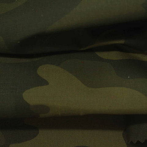 Green Camo Jersey Knit