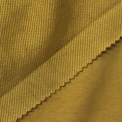 100% Cotton French Terry Fabric, 275 gsm, 170 cm — Khaki