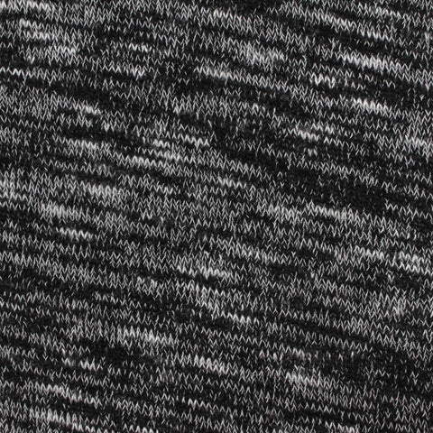 Black Marl Chunky Knit, Poly-Viscose, 175 gsm, 165 cm