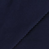 100% Cotton Piqué Knit Fabric, 168 gsm, 216 cm — Navy — photo 1