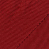 Cotton Viscose Stretch Rib Knit Fabric, 270 gsm, 150 cm — Red — photo 1