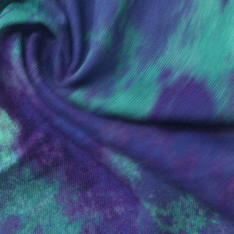 Purple Abstract Jersey Knit, Cotton, 220 gsm