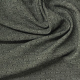Black Dots Knit, Poly-Cotton — photo 1