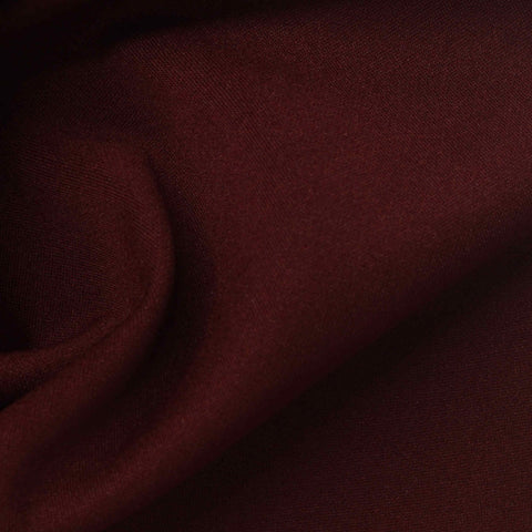 Polyester Stretch Scuba Knit Fabric, 240 gsm, 150 cm — Red