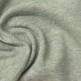 Heathered Grey Marl Rib Knit, Poly-Cotton, 280 gsm — photo 1