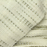 Off-White Horizontal-Stripe Chunky Knit, Cotton-Poly — photo 1