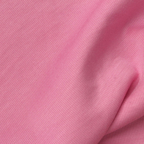 Viscose Polyester Stretch Scuba Knit Fabric, 280 gsm, 160 cm — Pink
