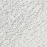 White Openwork Warp Knit, Polyester — photo 1